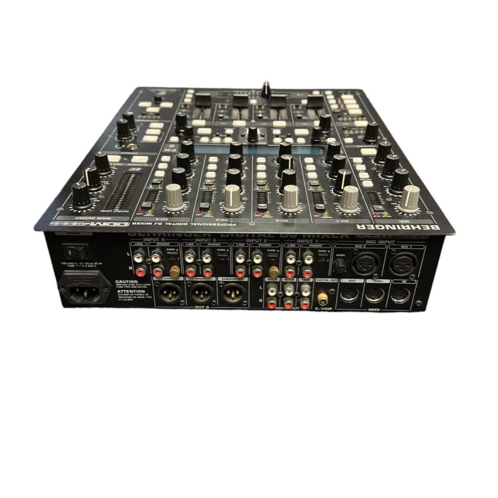 Behringer DDM4000 4 Channel Professional Digital DJ Mixer Equipment